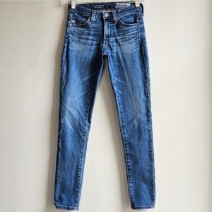 AG ADRIANO GOLDSCHMIED THE SUPER SKINNY ANKLE LEGGING SIZE 23R